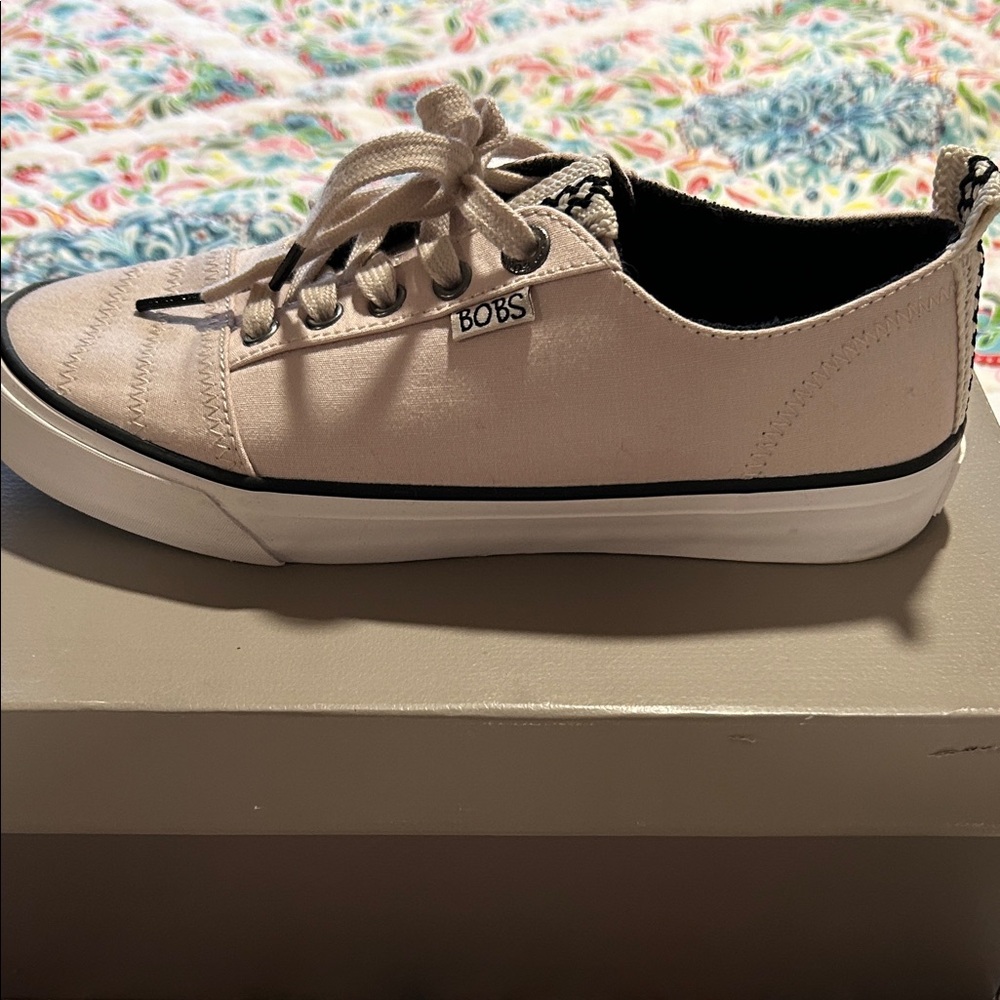 Skechers BOBS Light Pink Memory Foam Sneakers
